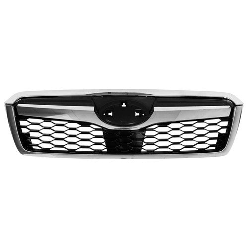 DURAFORCE Fit 2014-2018 2017 Subaru Forester Front Chrome Factory OE Style Grille Grill