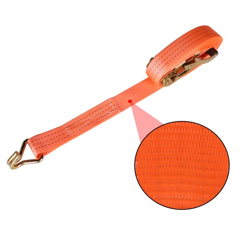 DURAFORCE 4000 lbs Ratchet Straps With J Hook 1.5in x 20 ft Heavy Duty Tie Downs 4 Pack