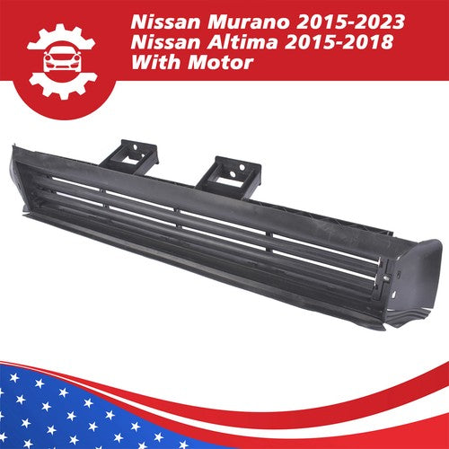 DURAFORCE Grille Radiator Shutter W/ Motor for Nissan Murano Altima 2015-18 2.5L 3.5L New