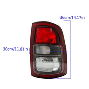 DURAFORCE Red Rear Clear Right Tail Light Fit For RAM 2500 3500 2019-2022 Lamp RH Halogen