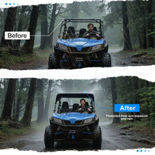 Soft Roof Top for Polaris Ranger Crew 1000 900 570 XP PRO XD 4000 15 26 UTV
