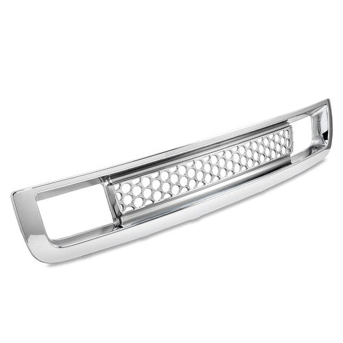 for 07 13 GMC Sierra 1500 Denali Pickup Bottom Lower Bumper Mesh Grille Chrome