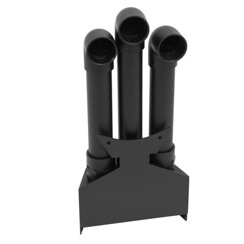 DURAFORCE Snorkel Kit for Kawasaki Teryx 750 2 Seater 2008 Black Plastic