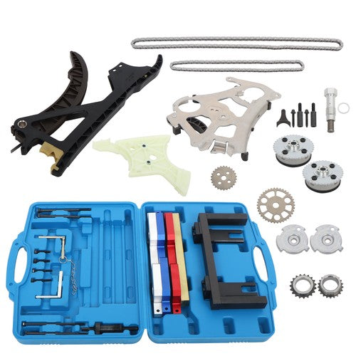 DURAFORCE For BMW 2007-2014 3.0L 11317523891 Timing Chain Kit Camshaft Gears Tool Oil Pump