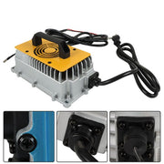 DURAFORCE 48V 15A Battery Charger O-Type Terminal IP67 For EZGO Club Car Yamaha Golf Cart