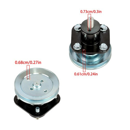 DURAFORCE 3 × Lawn Mower Spindle Assembly For Ariens 915161 25HP Kohler Zoom 50" 51520900