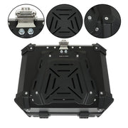 DURAFORCE 22L Black Motorcycle Luggage Waterproof Tail Box Scooter Trunk Storage Top Case