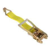 DURAFORCE 6-Pack 2" x 15' 5000 lbs Ratchet Straps With J Hook Heavy Duty Tie Downs