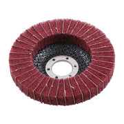 DURAFORCE 10 Pack 4-1/2 Inch Scour Flap Discs 120 and 240 Grit Grinding Sanding Discs