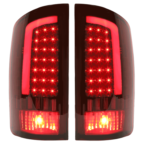 For 2002 2006 Dodge Ram 1500 2500 3500 LED Tail Lights Brake Lamps Left Right