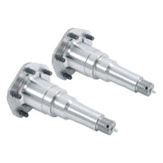 DURAFORCE New 2-Pack #42 Weld-On Spindles With Flange Fit For 7,000lb Trailer Axles-2 1/4"
