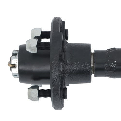 DURAFORCE (with U-Bolt Kit) Trailer Axle 4 lug-4" Idler 58" Hub Face Fit For 2000lbs