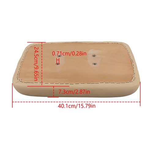DURAFORCE 2 PCS Buff Seat Back Assembly Leathers 1979-1999 Fits For Club Car DS Golf Cart