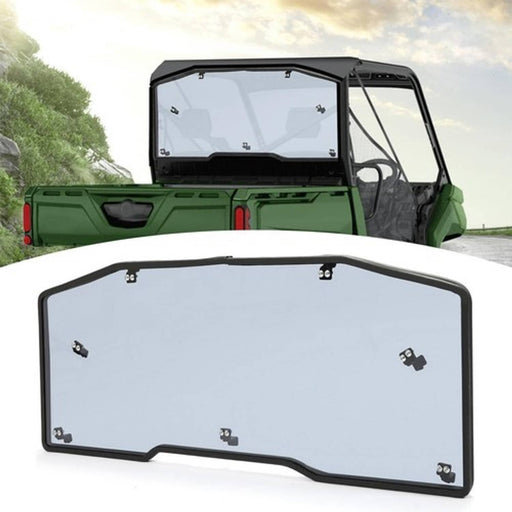 DURAFORCE For 2016-2023 Can-Am Defender HD 5/8/10 Heavy Duty Rear Smoked Windshield