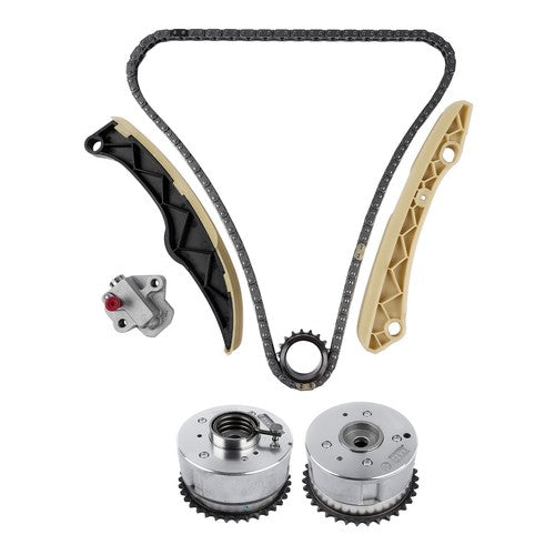 DURAFORCE Timing Chain Kit & VVT Gears for 2012-21 Hyundai Accent Kia Rio Soul 1.6L G4FC