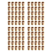 DURAFORCE 3/8-16 Carbon Steel Rivet Nut Flat Head Threaded Insert 50Pcs