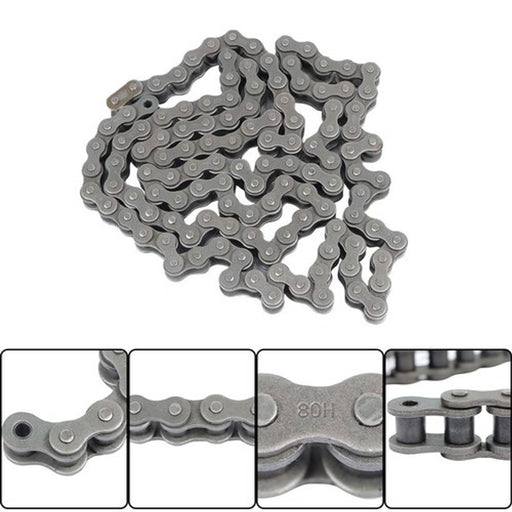 DURAFORCE #80H Heavy Duty Roller Chain × 10 Feet With 1 Connector New