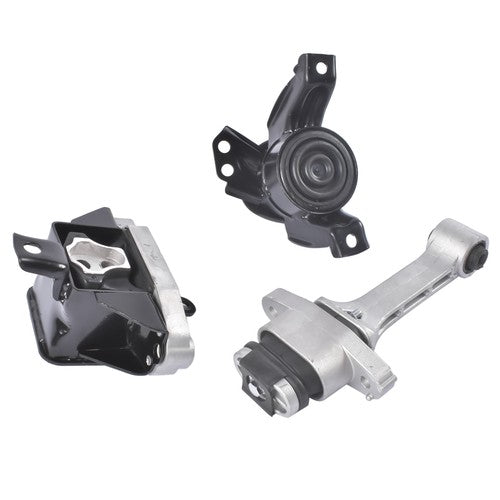 DURAFORCE 3Pcs Motor & Torque Strut & Trans Mounts for 16-18 Hyundai Tucson 1.6L L4 4WD