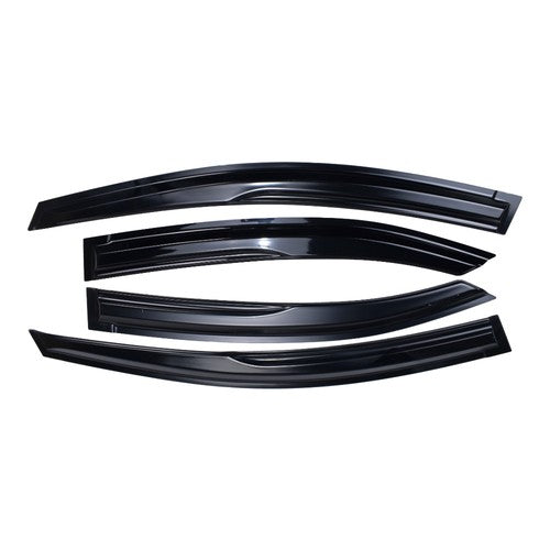 DURAFORCE FOR 2022-2025 SUBARU WRX VB M STYLE 3D WAVY WINDOW VISOR RAIN GUARD DEFLECTOR