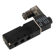 DURAFORCE 5 Way 1/8" Solenoid Valve Pneumatic Air Control 24 VDC Coil v dc