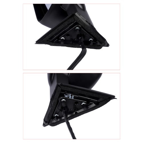 DURAFORCE 2Pcs Door Mirrors Power Heated with Camera LH & RH for Nissan Rogue 2.5L 2.0L l4
