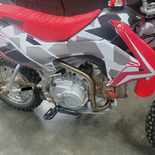 DURAFORCE Front Skid Plate Lower Engine Guard Cover For Honda CRF110 CRF110F 2013-2024