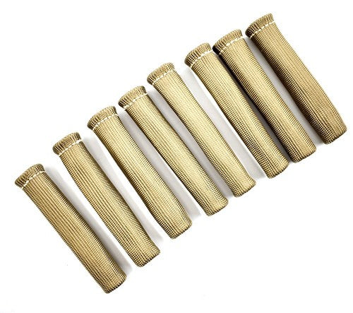 DURAFORCE SPARK PLUG WIRE BOOTS HEAT SHIELD PROTECTOR SLEEVE SBC BBC Titanium 1800°
