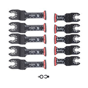 DURAFORCE Oscillating Multitool Blades Kit 10 PCS Japanese Tooth Saw Blades Extra-Long