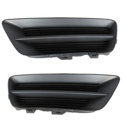 DURAFORCE For Honda Accord Sedan 13-15 Pair Bumper Plastic Black Housing Fog Light Covers