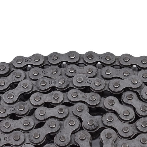 DURAFORCE Pitch Size 0.62 #50 Roller Chain 10 Feet with 1 Connecting Links US