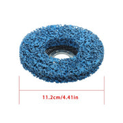 DURAFORCE 10 Pack: 4-1/2" x 7/8" Diamond Discs Stripping Wheel (5 pcs purple & 5 pcs blue)