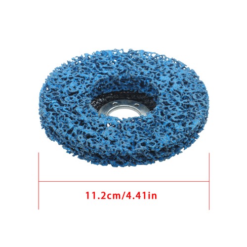 DURAFORCE 10 Pack: 4-1/2" x 7/8" Diamond Discs Stripping Wheel (5 pcs purple & 5 pcs blue)