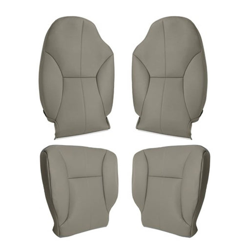 DURAFORCE LH+RH Bottom & Top Leather Seat Cover For Dodge Ram 1500 2500 3500 1998-2002 NEW