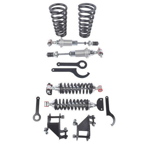 DURAFORCE Complete Coilover Kit for GM A Body Chevy Malibu 68-72 700lb Front 300lb Rear