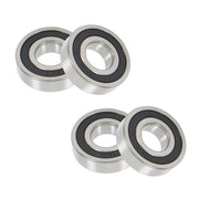 DURAFORCE 4Pcs 63/32-2RS Deep Groove Ball Bearings 32mm Inner Dia 75mm OD 20mm Bore Sealed