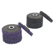 DURAFORCE Diamond Grinding Discs for Metal and Wood 12 Pack: 4 x 5/8" (6 Black, 6 Purple)