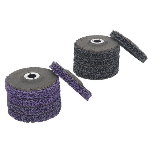DURAFORCE Diamond Grinding Discs for Metal and Wood 12 Pack: 4 x 5/8" (6 Black, 6 Purple)