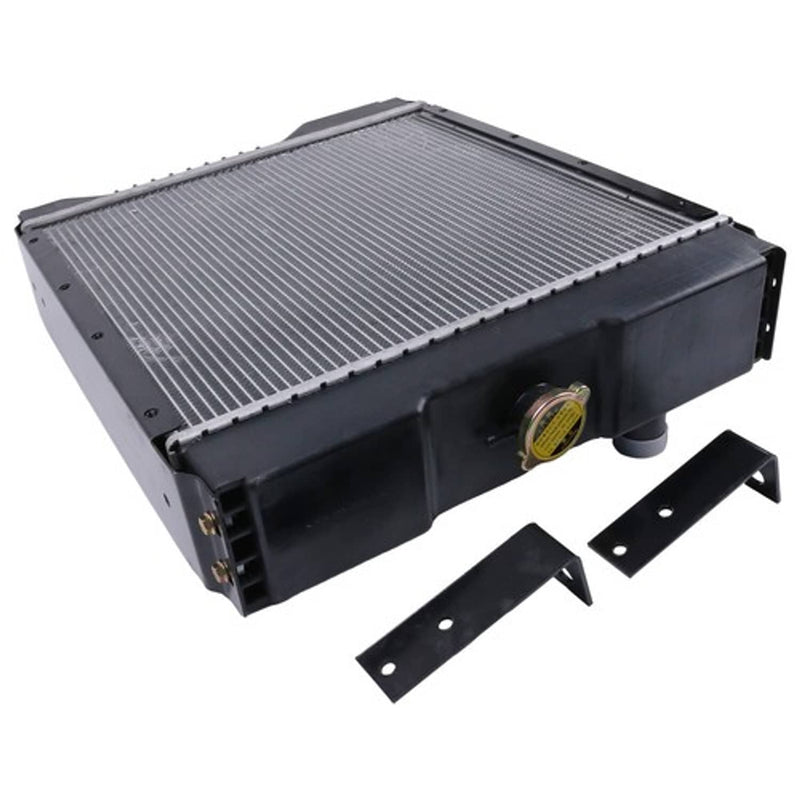 Cover Radiator Loader R1600 Aluminum Radiator Fits Case Skid Loader 1840 1845C Skid Steer 1347609C ...