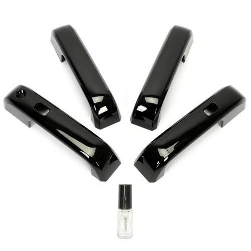 Door Handle Cover For 17 22 Ford F250 F350 Super Duty With Smart Key Touch 4 Door