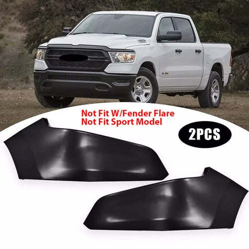 DURAFORCE Fit 2019-2022 Dodge RAM 1500 Bumper Pair Body Filler Panel 68403911AA 68403910AA