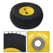 DURAFORCE 15x6.00-6 Lawn Mower and Dump Cart Wheel - 3/4 Inch Axle, 3.25 Inch Hub