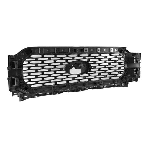 DURAFORCE For 2021 2022 2023 Ford F150 F-150 XL XLT Front Bumper Grill Upper Grille Black