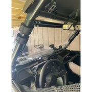 DURAFORCE Hard Coated Windshield 2-IN-1 Flip Scratch Resistant For 2019+ Honda Talon 1000