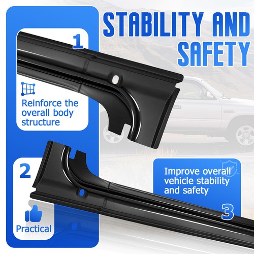 Rocker Panels For 1997-2004 Dodge Dakota 2 Door Extended Club Regular Cab
