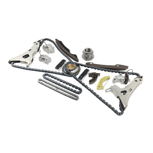 DURAFORCE 15pcs Timing Chain Tensioner Rail Kit For Mercedes-Benz W205 W222 M276 3.0T 3.5