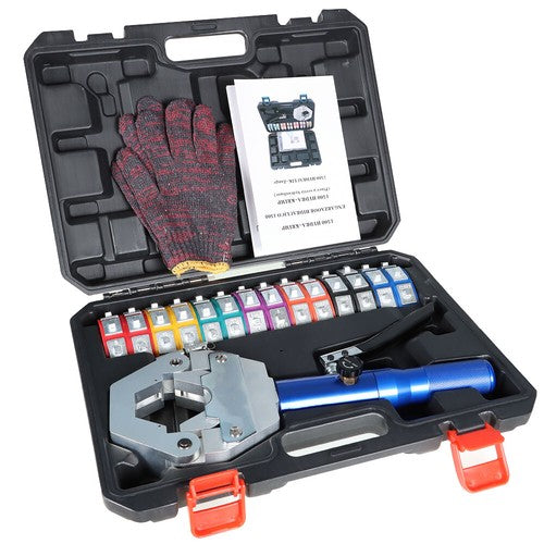 DURAFORCE Hydraulic Crimper A/C Set IG-71500 A/C Hose Crimper Hydraulic A/C Crimping Tool