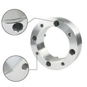 DURAFORCE 4X Wheel Spacers 4x156 2" 131mm M12x1.5 Silver For Polaris Ranger RZR 2013+