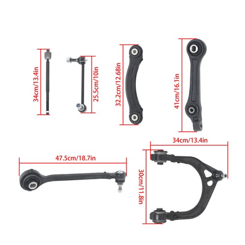 DURAFORCE For Chrysler 300 2005-10 20x Front Upper & Lower Control Arm Sway Bar Suspension