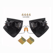 DURAFORCE Black Housing Smoked Lens Tail Lights Brake Lamps Fit For Dodge Ram 1500 09-18