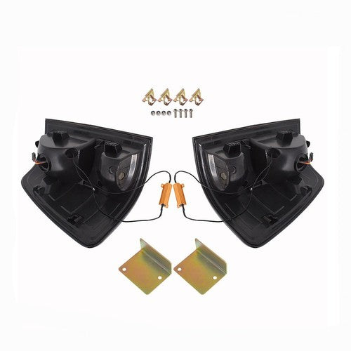DURAFORCE Black Housing Smoked Lens Tail Lights Brake Lamps Fit For Dodge Ram 1500 09-18